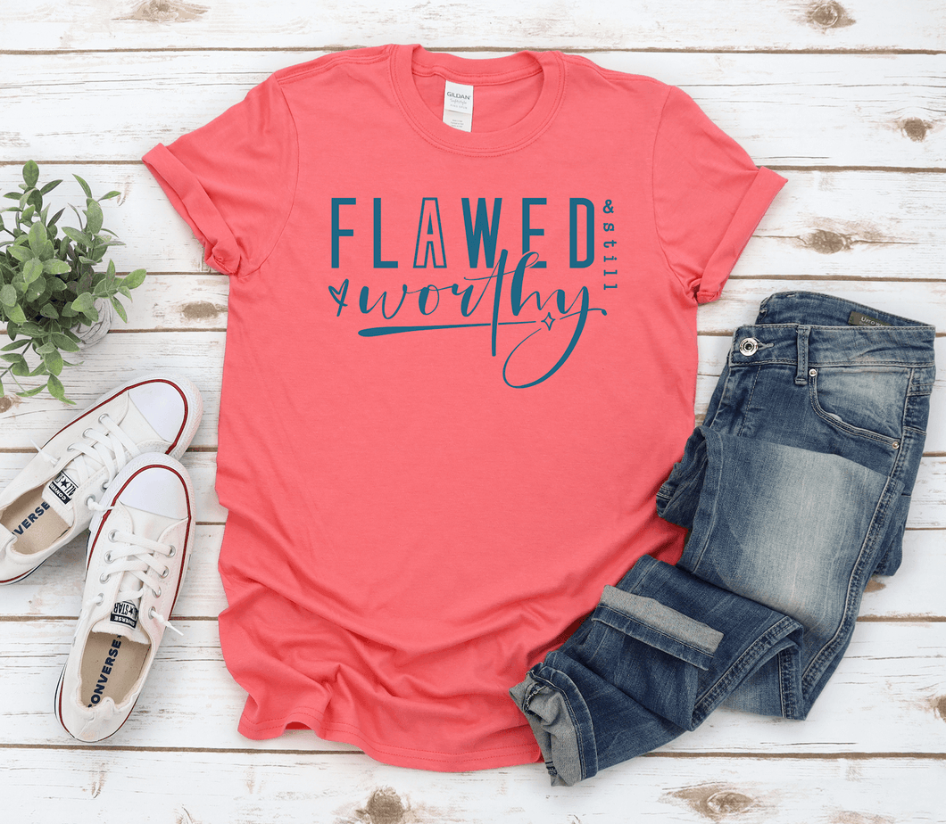 Flawed & Still Worthy Short Sleeve Shirt