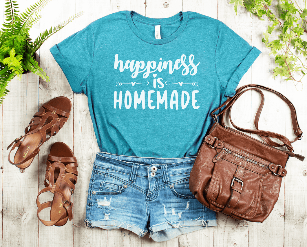 Happiness Is Homemade Short Sleeve Shirt