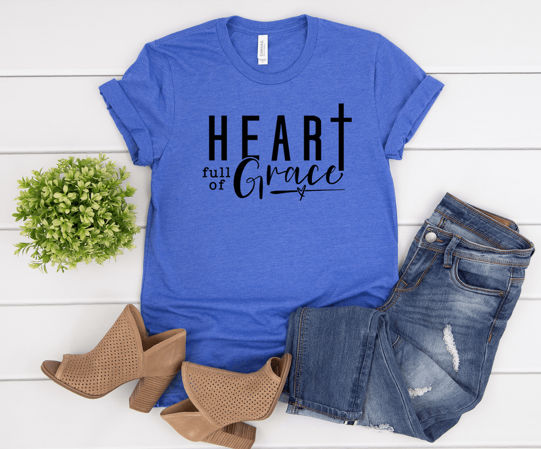 Heart Full of Grace Short Sleeve Shirt