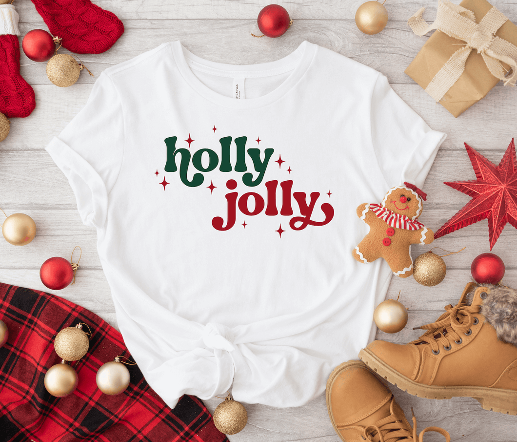 Holly Jolly Short Sleeve Shirt