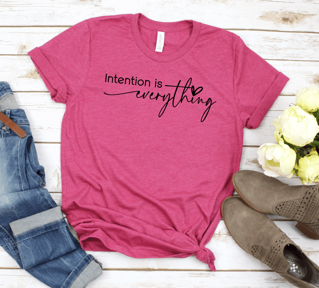 Intention Is Everything Short Sleeve Shirt