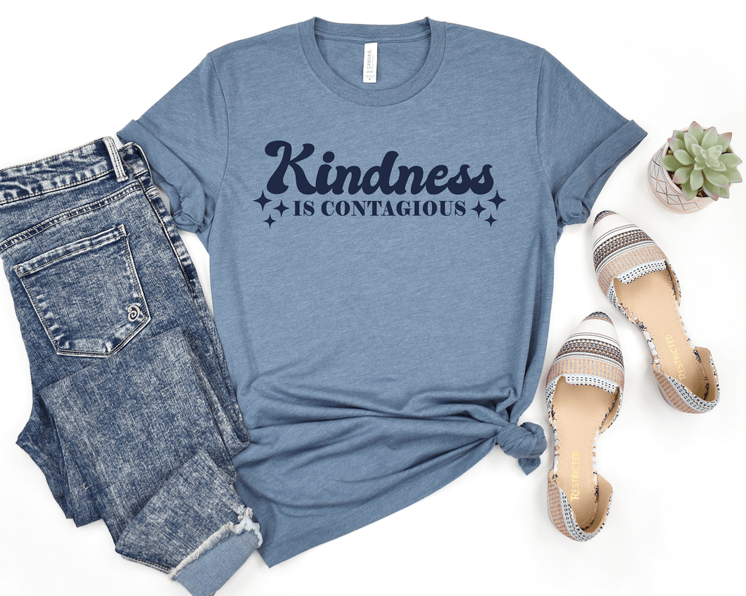 Kindness Is Contagious Short Sleeve Shirt