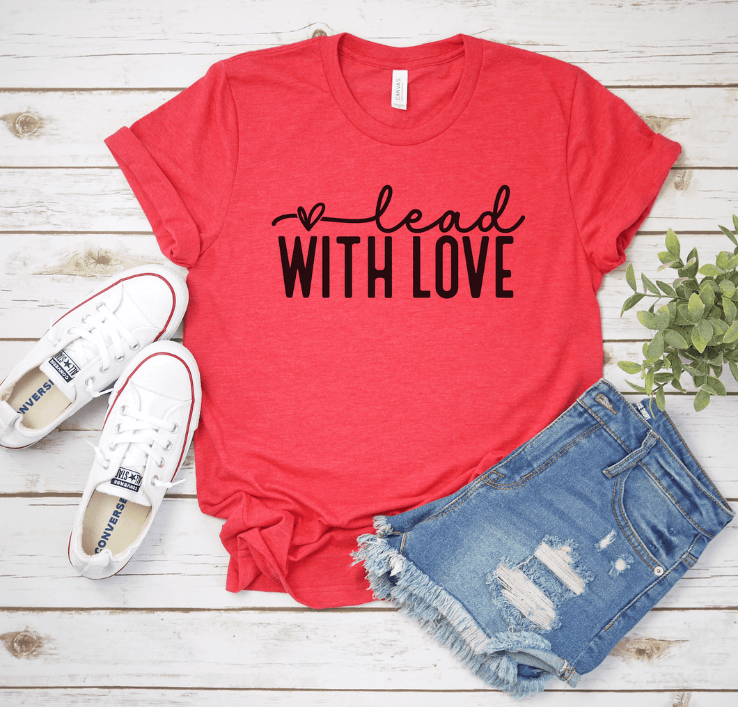 Lead With Love Short Sleeve Shirt