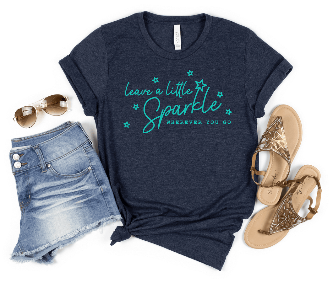 Leave a Little Sparkle Short Sleeve Shirt