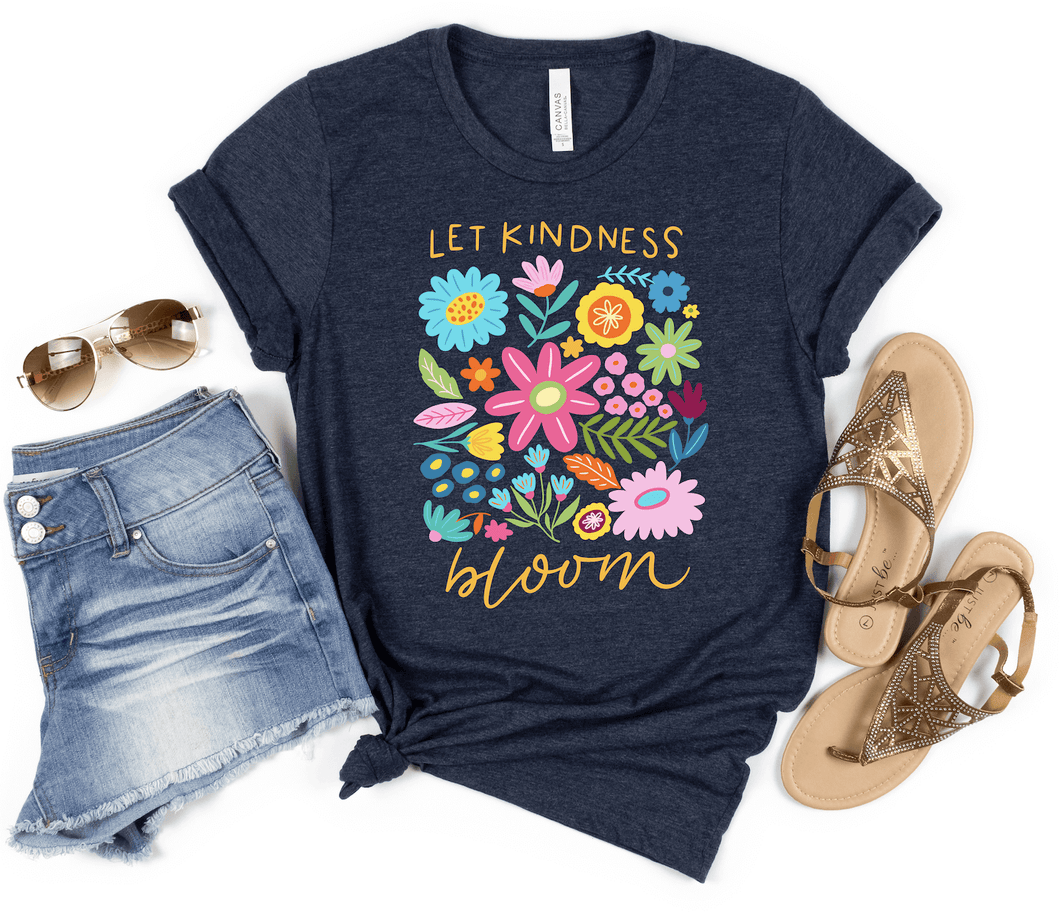 Let Kindness Bloom Short Sleeve Shirt