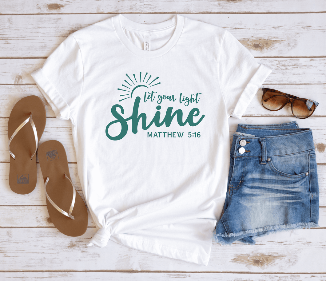 Let Your Light Shine Short Sleeve Shirt