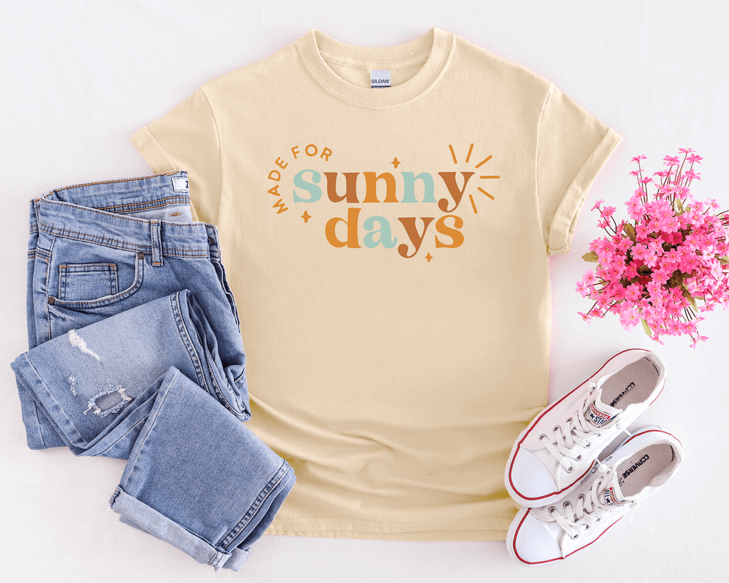 Made for Sunny Days Colorful Short Sleeve Shirt