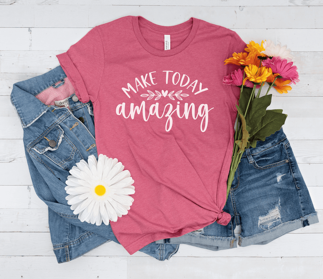 Make Today Amazing Short Sleeve Shirt