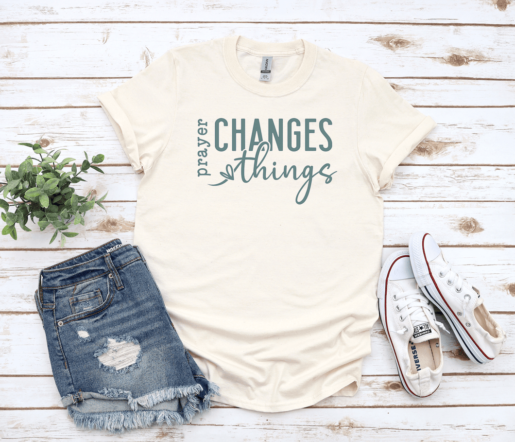 Prayer Changes Things Short Sleeve Shirt