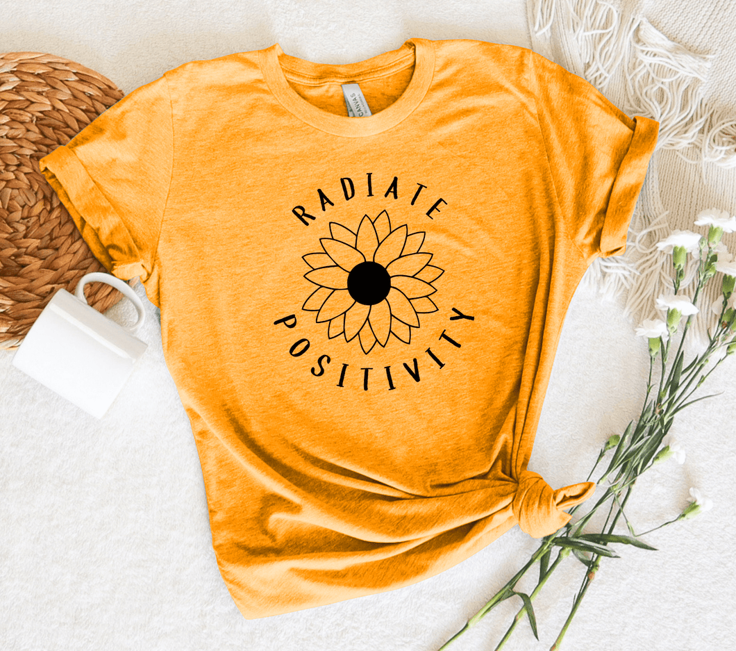 Radiate Positivity Short Sleeve Shirt