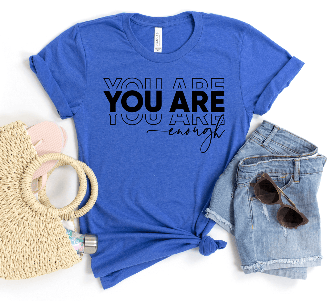 You Are Enough Short Sleeve Shirt