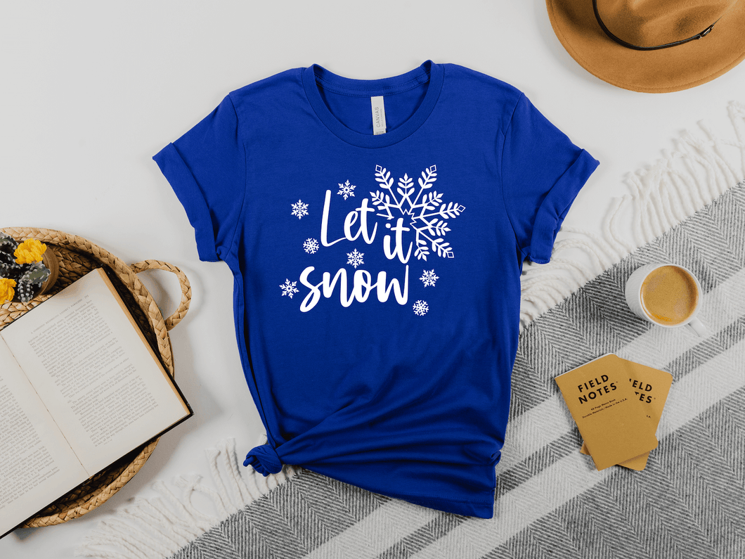 Let It Snow Short Sleeve Shirt