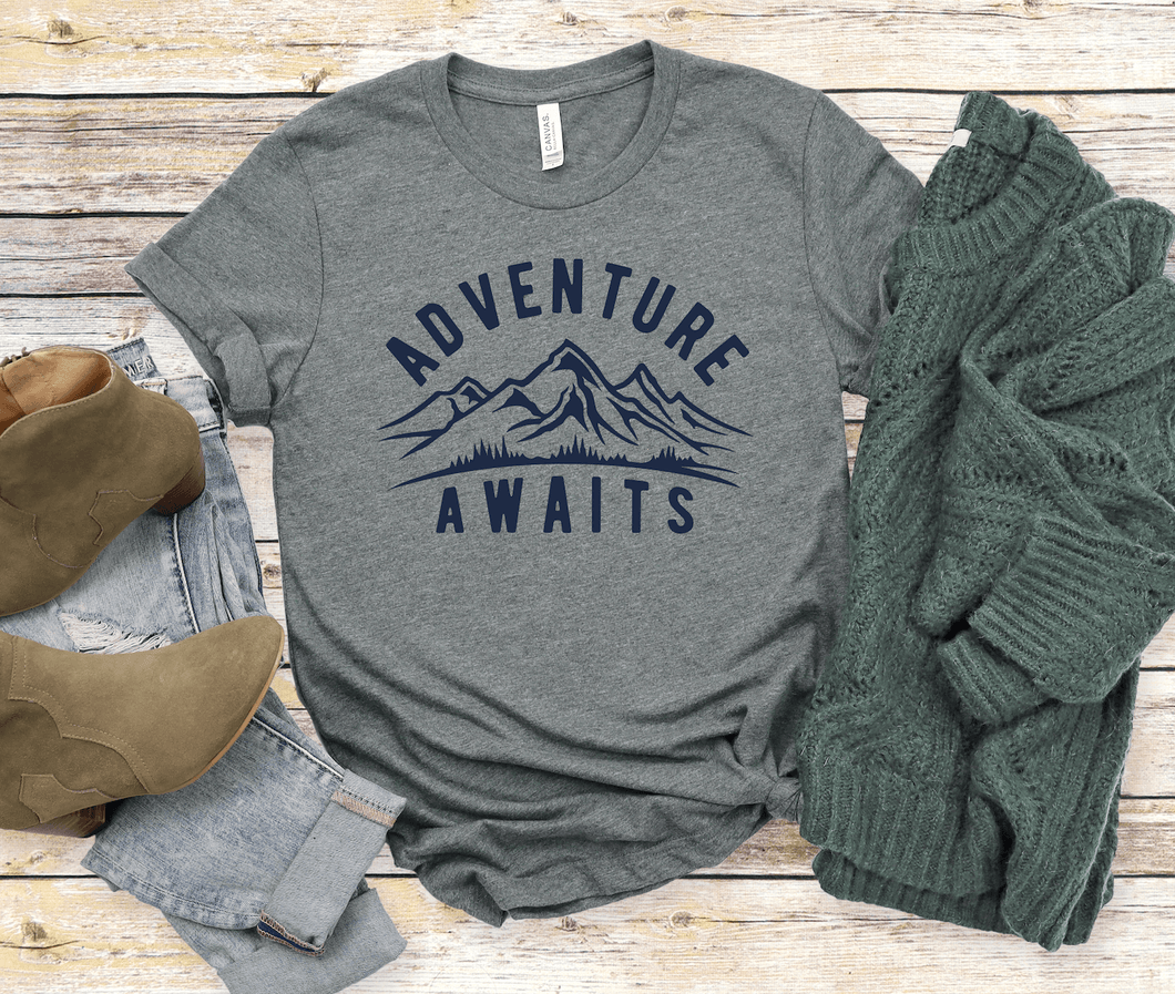 Adventure Awaits Short Sleeve Shirt