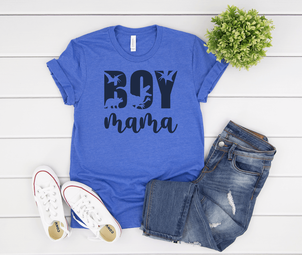 Boy Mama Short Sleeve Shirt