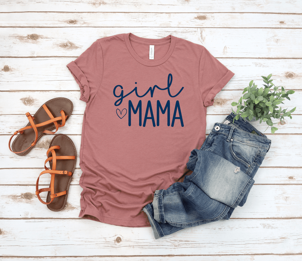 Girl Mama Short Sleeve Shirt