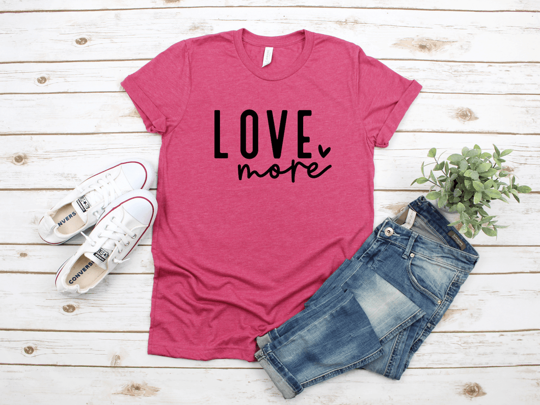 Love More Short Sleeve Shirt